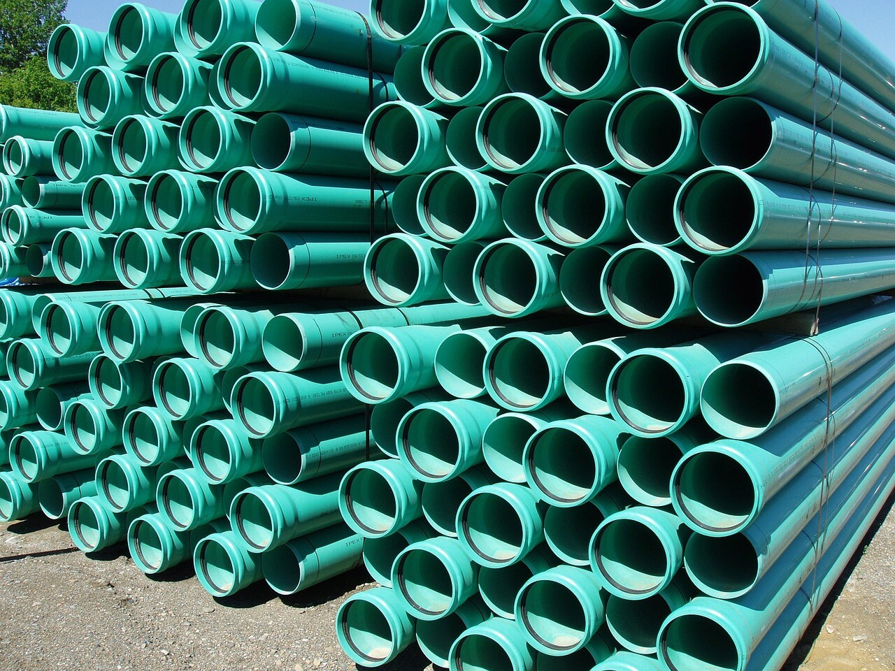Underground Utility Pipes