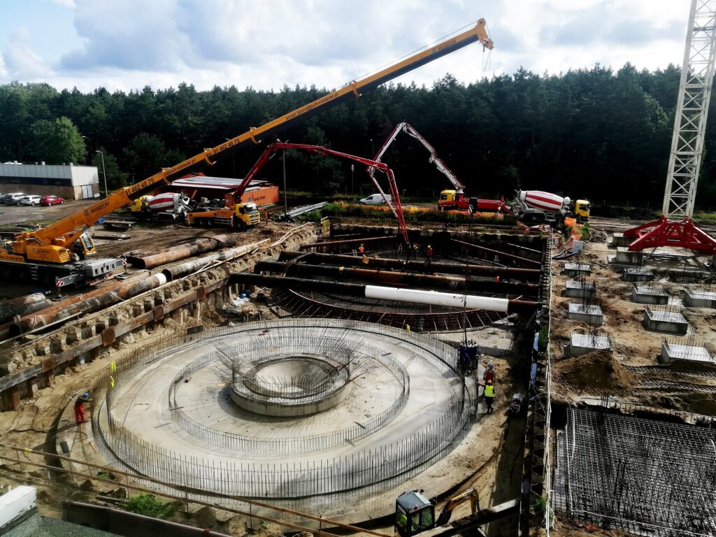 Sheet pile in Construction