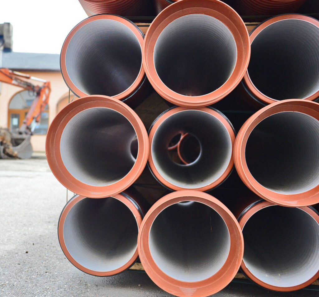 Bell And Spigot / Ductile Iron Pipe (DIP), cast iron sewage pipe